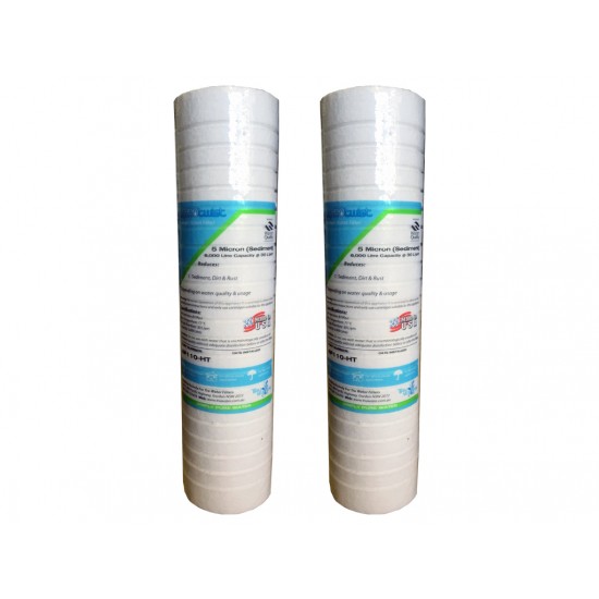 Aqua-Pure AP110 Compatible Sediment Water Filter Twin Pack 10"