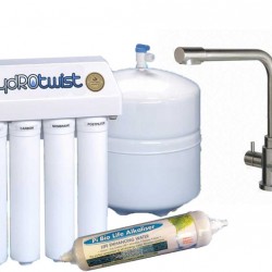 HydROtwist 5 Stage Reverse Osmosis Purifier with 3 Three Way Mixer Tap