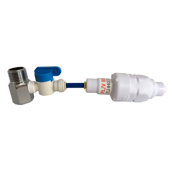 1/2" Water Filter Connection Kit Ezy Fit Braided 600Kpa APEX PLV