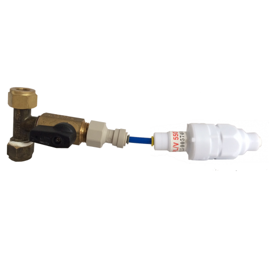 1/2" Water Filter Connection Copper TEE Piece 350Kpa APEX PLV