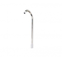Countertop Water Filter Chrome Spout with Black Tip