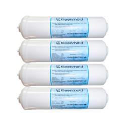4 x Kleenmaid WF020 WF025 Inline Fridge Water Filter USA