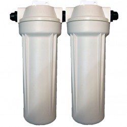 Twin Caravan or RV Water Filter System - 12mm Quick Connect