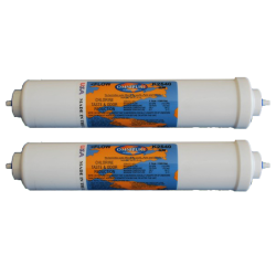 2 x Westinghouse 1450970 Premium In Line Fridge Water Filter