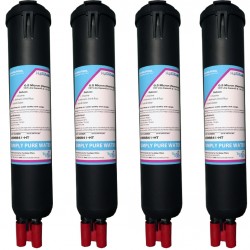 4 x Whirlpool 4396841 Compatible Fridge Ice Water Filters 