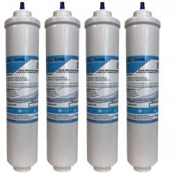 4 x Westinghouse 1450970 Compatible Inline Fridge Water Filters
