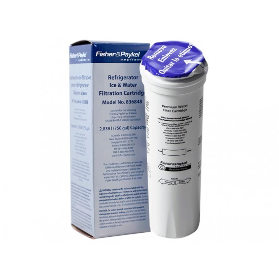 Fisher and Paykel 836848 Genuine Cuno 3M Fridge Water Filter