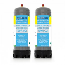Billi Sparkling 996912 Compatible CO2 Cylinder 2 Pack (Twin)