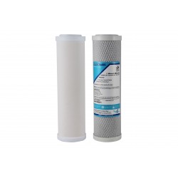 Doulton Twin Under Sink Compatible Water Filter Set 9" inch