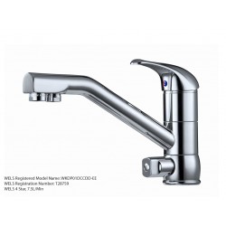 3 Three Way Flick Mixer Hot Cold Filtered Water Tap Chrome