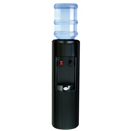 Glacier Series Floorstanding Bottle Type Water Cooler Black