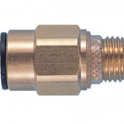 JG 12mm x 1/2" Brass Straight Adaptor Male Super Thread RM011214