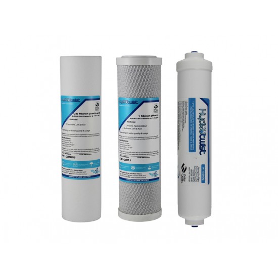 Standard Filter Kit suit 4 Stage Reverse Osmosis No Membrane 5m