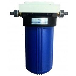 Single Carbon Boat Water Filter with Hose Connections