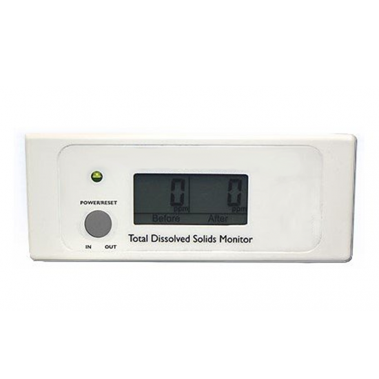 Senno In Line Dual TDS Meter Monitors In Out Water Quality