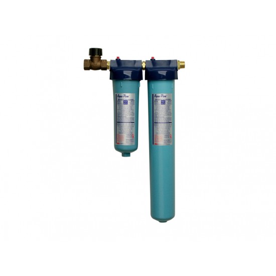 Aqua-Pure Twin Whole House Water Filter System AP212