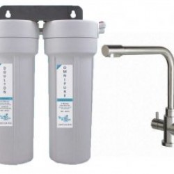 Doulton Twin Under Sink Water Filter System with 3 Way Mixer Tap
