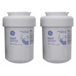 2 x GE MWF MWFP SmartWater Genuine Internal Fridge Water Filter