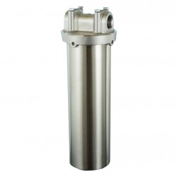 Stainless Steel 316 Grade Water Filter Housing 3/4" Ports 10"